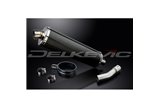 SUZUKI SV400 SV650 1998-2002 KIT SCARICO SILENZIATORE BSAU CARBONIO OVALE DA 450 MM