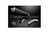 BMW F800S F800ST 2006-2014 KIT SCARICO SILENZIATORE BSAU CARBONIO OVALE DA 450 MM