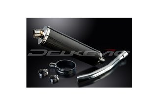 YAMAHA YZF-R1 YZFR1 1998-2001 450MM OVAL CARBON BSAU SILENCER EXHAUST KIT