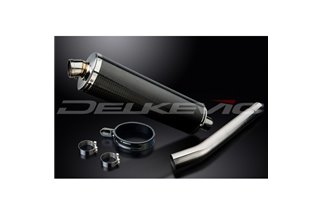 SUZUKI GSXR1000 K5 K6 2005-2006 KIT SCARICO SILENZIATORE BSAU CARBONIO OVALE DA 450 MM