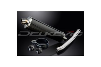 YAMAHA YZFR6 YZF-R6 1998-2002 KIT SCARICO SILENZIATORE BSAU CARBONIO OVALE DA 450 MM