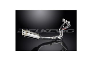 YAMAHA MT09 MT-09 2013-2020 SCARICO COMPLETO 3-1 SILENZIATORE TONDO INOX 200MM