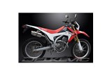 HONDA CRF250 L-M 2012-16 FULL EXHAUST SYSTEM 200MM STAINLESS ROUND SILENCER