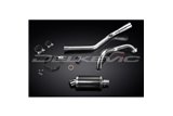 YAMAHA YZF-R125 2014-2016 SISTEMA DI SCARICO COMPLETO SILENZIATORE OVALE IN CARBONIO DA 225 MM