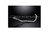 YZFR3 YZF-R3 2015-2024 / DS70 SILENZIATORE OVALE IN FIBRA DI CARBONIO DA 225 MM (9 POLLICI) SISTEMA COMPLETO 2-1