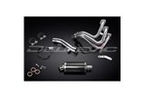 YAMAHA MT09 SPORT TRACKER 2014-2020 SCARICO COMPLETO SILENZIATORE OVALE IN CARBONIO DA 225 MM