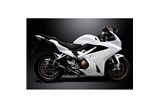 HONDA VFR800F 14-19 VFR800X 15-19 SCARICO COMPLETO 225MM CARBONIO OVALE