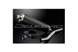 KAWASAKI Z750 2007-2012 KIT SCARICO SILENZIATORE BSAU CARBONIO OVALE DA 450 MM