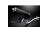 SUZUKI GSF1200 BANDIT 1995-2007 KIT SCARICO SILENZIATORE BSAU CARBONIO OVALE DA 450 MM