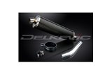 KIT SCARICO SILENZIATORE BSAU CARBONIO OVALE KAWASAKI ZX10R NINJA 2008-2010 450MM