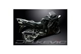 KIT SCARICO SILENZIATORE BSAU CARBONIO OVALE KAWASAKI GTR1400 2007-2020 450MM