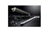 KAWASAKI ZX10R NINJA 11-15 DECAT 450MM OVAL CARBON BSAU SILENCER EXHAUST KIT