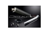 KIT SCARICO SILENZIATORE BSAU CARBONIO OVALE HONDA CBF600 SN 2004-2007 450MM