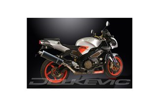 APRILIA TUONO R FACTORY 2002-05 KIT SCARICO SILENZIATORE BSAU CARBONIO OVALE 450MM