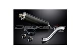 HONDA VFR1200F 2010-2016 450MM OVAL CARBON BSAU SILENCER EXHAUST KIT