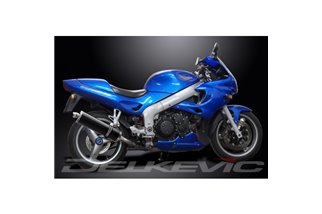 TRIUMPH SPRINT RS 955I 2004-2005 DECAT 450MM KIT SCARICO OVALE CARBONIO BSAU