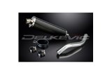 KAWASAKI Z800E 2013-2016 KIT SCARICO SILENZIATORE BSAU CARBONIO OVALE DA 450 MM