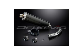 YAMAHA FAZER 8 2010-2015 KIT SCARICO SILENZIATORE BSAU CARBONIO OVALE DA 450 MM