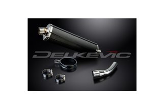 KAWASAKI NINJA 250SL 2015-2018 450MM OVAL CARBON BSAU SILENCER EXHAUST KIT