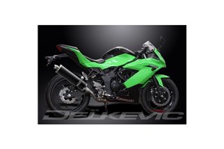 KAWASAKI NINJA 250SL 2015-2018 450MM OVAL CARBON BSAU SILENCER EXHAUST KIT