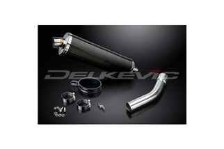 BMW S1000RR 2015-2016 450MM OVAL CARBON BSAU SILENCER EXHAUST KIT