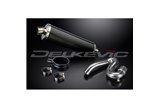 HONDA CBR1000RR FIREBLADE 14-16 EU MOD 450MM OVAL CARBON BSAU EXHAUST KIT