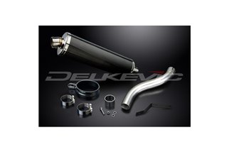 TRIUMPH SPEED TRIPLE 955I 02-04 HI LEVEL 450MM OVAL CARBON BSAU EXHAUST KIT