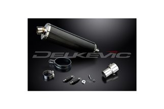 BMW HP4 2013-2015 KIT SCARICO SILENZIATORE BSAU CARBONIO OVALE DA 450 MM