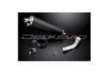 BMW K1200S 2005-2009 KIT SCARICO SILENZIATORE BSAU CARBONIO OVALE DA 450 MM