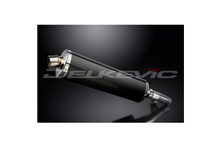 KIT SILENZIATORE DI SCARICO OVALE IN CARBONIO DA 450 MM PER HONDA NC750S 2014-2020