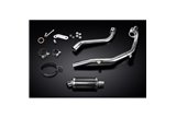 SISTEMA DI SCARICO COMPLETO HONDA CRF250L 2017-2020 SILENZIATORE OVALE IN CARBONIO DA 225 MM