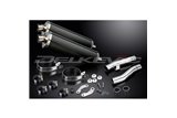 KAWASAKI ZR1100A ZEPHYR 92-95 KIT SCARICO SILENZIATORE BSAU CARBONIO OVALE DA 450 MM