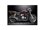 KAWASAKI ZR1100A ZEPHYR 92-95 KIT SCARICO SILENZIATORE BSAU CARBONIO OVALE DA 450 MM