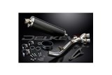 HONDA CB1000R-RA 2008-2017 DECAT 450MM OVAL CARBON BSAU SILENCER EXHAUST KIT