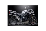 TRIUMPH TIGER EXPLORER 1200 2012-21 KIT SILENZIATORE DI SCARICO OVALE IN CARBONIO DA 450 MM