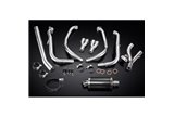 SUZUKI GSX1300R HAYABUSA 2008-2020 4-1 EXHAUST SYSTEM 225MM CARBON OVAL SILENCER