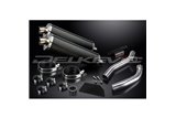 YAMAHA XT660Z TENERE 08-16 KIT SCARICO SILENZIATORE BSAU CARBONIO OVALE 450MM