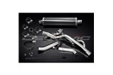 SUZUKI DL650 V-STROM 2004-2011 KIT SCARICO SILENZIATORE BSAU CARBONIO OVALE DA 450 MM