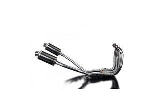 SUZUKI GSX1300R HAYABUSA 08-20 4-2 EXHAUST SYSTEM 225MM CARBON OVAL