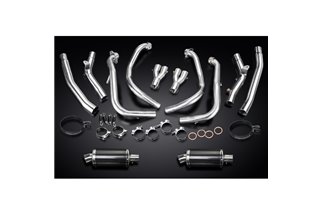 SUZUKI GSX1300R HAYABUSA 08-20 4-2 EXHAUST SYSTEM 225MM CARBON OVAL