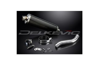 DUCATI SCRAMBLER FULL THROTTLE 2015-2016 450MM OVAL CARBON BSAU EXHAUST KIT