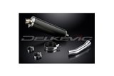 DUCATI PANIGALE 959 2016-2018 KIT SCARICO SILENZIATORE BSAU CARBONIO OVALE DA 450 MM