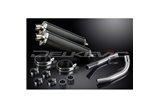 KIT SCARICO SILENZIATORE BSAU CARBONIO OVALE HONDA VTR1000 SP1 2000-2001 450MM