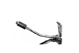 KAWASAKI GTR1400 07-20 COMPLETE EXHAUST SYSTEM 225MM OVAL CARBON SILENCER