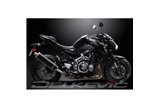 KIT SCARICO SILENZIATORE BSAU CARBONIO OVALE KAWASAKI Z900 2017-2019 450MM