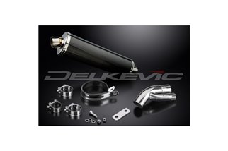 BMW S1000XR 2015-2018 KIT SCARICO SILENZIATORE BSAU CARBONIO OVALE DA 450 MM