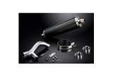 BMW R1200GS 2004-2007 KIT SCARICO SILENZIATORE BSAU CARBONIO OVALE DA 450 MM