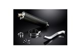 KTM 690 DUKE 2012-2018 450MM OVAL CARBON BSAU SILENCER EXHAUST KIT