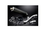 DUCATI SUPERSPORT 939 2017-2019 DECAT 450MM OVAL CARBON BSAU EXHAUST KIT