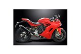 DUCATI SUPERSPORT 939 2017-2019 DECAT 450MM OVAL CARBON BSAU EXHAUST KIT